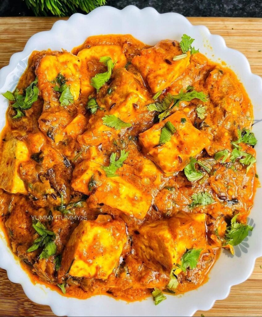 paneer  butter  masala recipe